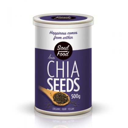 Chia sjemenke piksa 500g: bio, sirovo, veganski, soul food internet trgovina