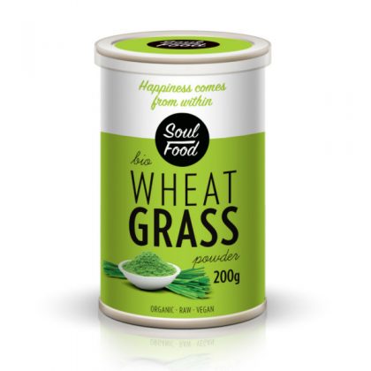 Pšenična trava 200g: bio, organski, sirovo, veganski, soul food internet trgovina