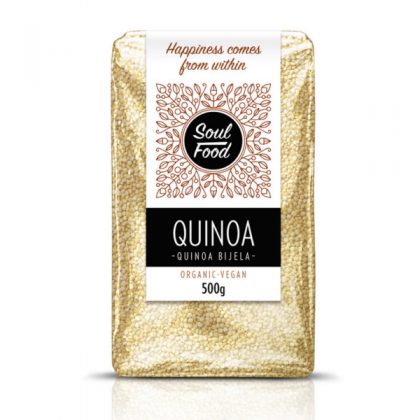 Quinoa bijela 500g: bio, organski, veganski, soul food internet trgovina