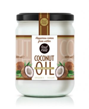 Kokosovo ulje bez mirisa, bio, vegan, 1000ml, soul food internet trgovina