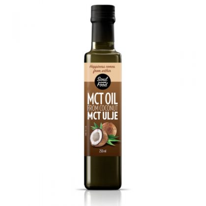 MCT kokosovo ulje 250ml: sport, energija, vegan, ulje, kokos, soul food internet trgovina