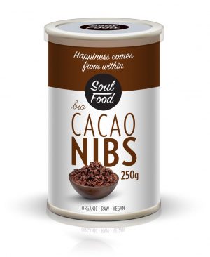 Kakao drobljeni 250g: bio, organski, sirovo, veganski, soul food internet trgovina