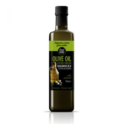 Maslinovo ulje 750ml: ekstra djevičansko, sirovo, raw, veganski, organski, bio, soul food internet trgovina