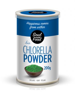 Chlorella u prahu 200g: bio, organski, sirovo, veganski, soul food internet trgovine