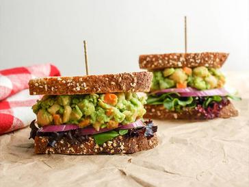 sendvic sa slanutkom i avokadom, soul food internet trgovina