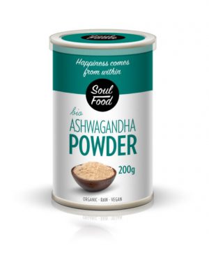 Ashwagandha 200g: imunitet,energija, bio, organski, veganski, soul food internet trgovina