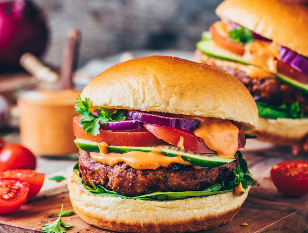 novogodišnji veganski burger, soul food internet trgovina