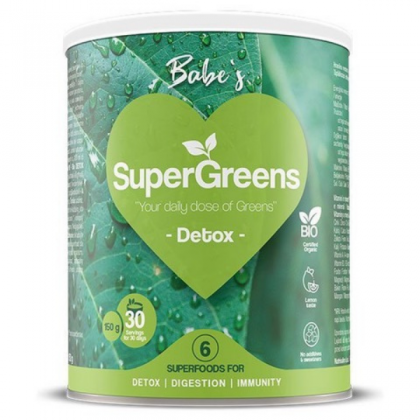 BABE'S SuperGreens DETOX, soul food internet trgovina